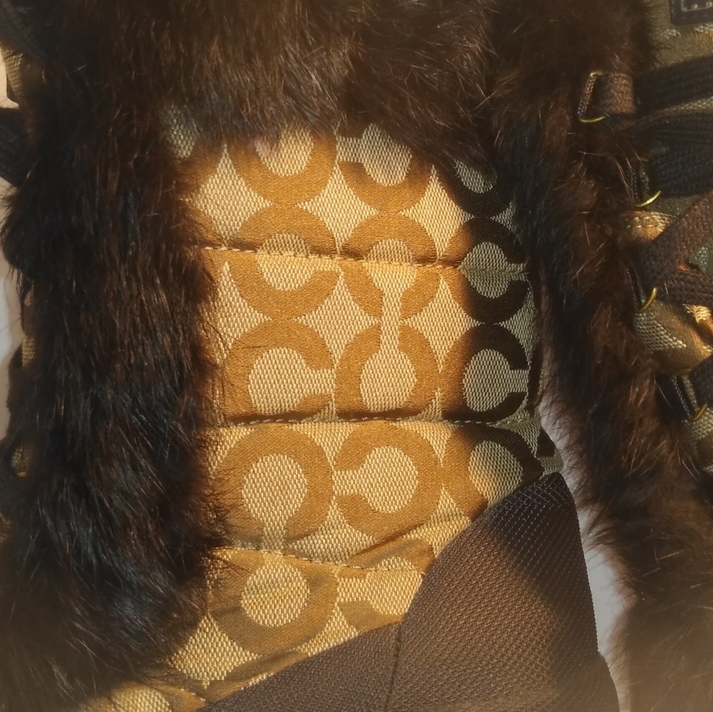 NWOT Coach "Jennie" Q522 Winter Boots